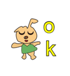 Little rabbit dog（個別スタンプ：6）