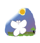 Halo and Tulip: Modern Living. Sort of！（個別スタンプ：3）