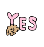 犬のもこちゃん（個別スタンプ：3）
