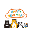 2017 Power Bear Happy New Year（個別スタンプ：11）