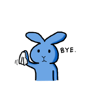 Blue Bunny Standard Expression（個別スタンプ：2）