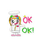 My name is Sayuri. Chef ^_^（個別スタンプ：1）