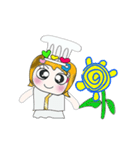 My name is Sayuri. Chef ^_^（個別スタンプ：5）