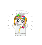 My name is Sayuri. Chef ^_^（個別スタンプ：10）