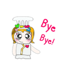 My name is Sayuri. Chef ^_^（個別スタンプ：23）