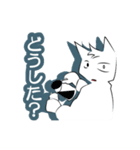 白猫レオンの恋模様（個別スタンプ：18）