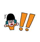ドミニクちゃんのカラフルスタンプ（個別スタンプ：5）