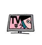 ドミニクちゃんのカラフルスタンプ（個別スタンプ：25）