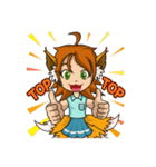 ruchii the five-tailed fox girl（個別スタンプ：2）