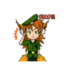ruchii the five-tailed fox girl（個別スタンプ：8）