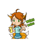ruchii the five-tailed fox girl（個別スタンプ：9）