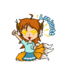 ruchii the five-tailed fox girl（個別スタンプ：12）