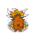 ruchii the five-tailed fox girl（個別スタンプ：21）