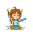 ruchii the five-tailed fox girl（個別スタンプ：22）