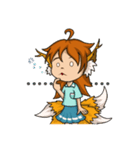 ruchii the five-tailed fox girl（個別スタンプ：29）