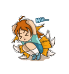 ruchii the five-tailed fox girl（個別スタンプ：30）