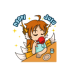 ruchii the five-tailed fox girl（個別スタンプ：35）
