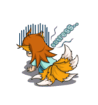 ruchii the five-tailed fox girl（個別スタンプ：36）