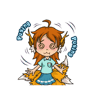 ruchii the five-tailed fox girl（個別スタンプ：37）