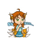 ruchii the five-tailed fox girl（個別スタンプ：40）