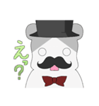 紳士っぽいはむ（個別スタンプ：9）