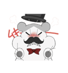 紳士っぽいはむ（個別スタンプ：16）