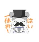 紳士っぽいはむ（個別スタンプ：21）