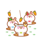 Cherry Mommy's Rabbits are moving up！（個別スタンプ：14）