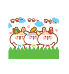 Cherry Mommy's Rabbits are moving up！（個別スタンプ：17）