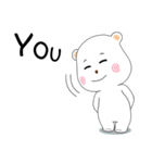 Hello BearLove : PookPuy [ EN ]（個別スタンプ：21）