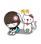 Q and white meow daily（個別スタンプ：2）