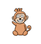 Monkey funny（個別スタンプ：1）