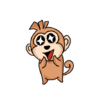 Monkey funny（個別スタンプ：4）