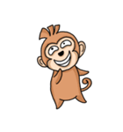 Monkey funny（個別スタンプ：12）