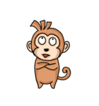 Monkey funny（個別スタンプ：14）