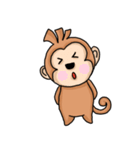 Monkey funny（個別スタンプ：19）