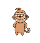 Monkey funny（個別スタンプ：22）