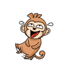 Monkey funny（個別スタンプ：23）