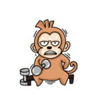 Monkey funny（個別スタンプ：27）