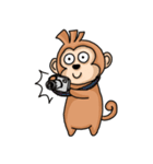 Monkey funny（個別スタンプ：30）