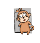 Monkey funny（個別スタンプ：35）