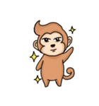 Monkey funny（個別スタンプ：38）