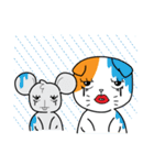 Scottish Fold and Indy mouse（個別スタンプ：4）