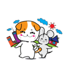 Scottish Fold and Indy mouse（個別スタンプ：16）