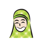 green scarf girl（個別スタンプ：6）