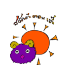 purple sheeps（個別スタンプ：4）