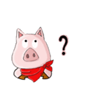 SCARF PIG（個別スタンプ：12）