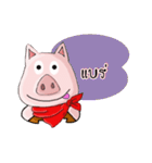 SCARF PIG（個別スタンプ：19）