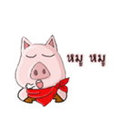 SCARF PIG（個別スタンプ：40）