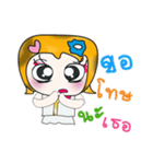 Hello！！ My name is Sayuri. ^_^（個別スタンプ：27）